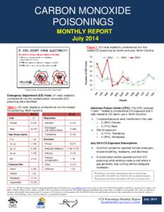 CARBON MONOXIDE POISONINGS MONTHLY REPORT July[removed]s