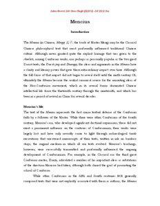 Philosophy / Religion in China / Chinese thought / Humanism / Mencius / De / Xun Zi / Confucius / Ren / Confucianism / Chinese culture / Chinese philosophy