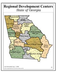 Regional Development Centers State of Georgia Catoosa  Dade