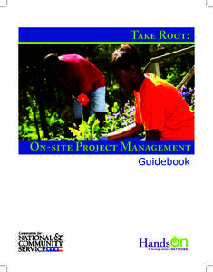 Take Root:  On-site Project Management Guidebook