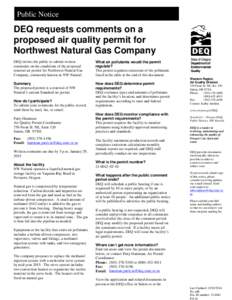 Earth / Emission standard / Emission intensity / Emission / Air pollution / Major stationary source / Michigan Department of Environmental Quality / Air dispersion modeling / Environment / Atmosphere