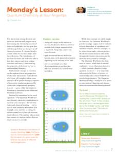 Monday’s Lesson:  Quantum Chemistry at Your Fingertips Charles Xie ([removed])