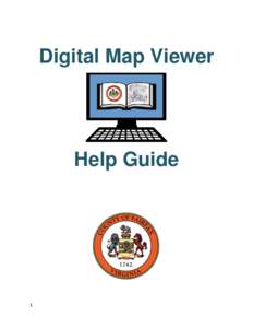 Digital Map Viewer  Help Guide 1