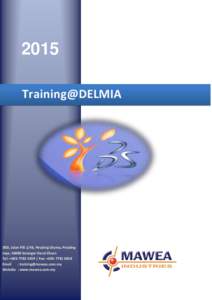 2015  Contents Training@DELMIA