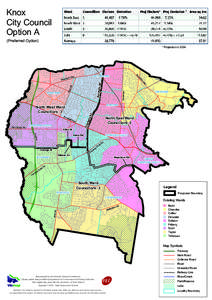 Wantirna /  Victoria / Scoresby /  Victoria / Lysterfield /  Victoria / Wantirna South /  Victoria / Geography of Australia / Burwood Highway / Knoxfield /  Victoria / City of Knox / Ferntree Gully /  Victoria / Rowville /  Victoria