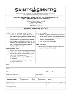 Anonymity / Anonymous / New Orleans / Saints & Sinners / Cybercrime / Saints and Sinners Literary Festival / Louisiana