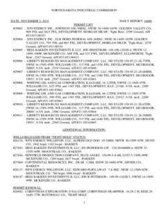 Mountrail County /  North Dakota / Continental Resources / Bakken formation