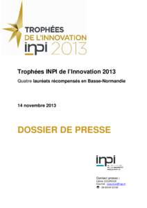 DP Remise Trophées régionaux 2013 Basse Normandie 14 nov 2013