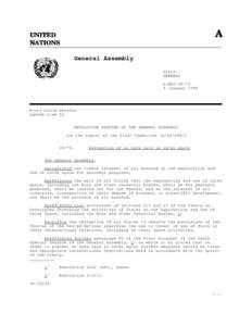 A  UNITED NATIONS  General Assembly