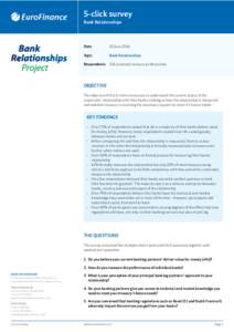 5-click survey Bank Relationships Date  10 June 2014