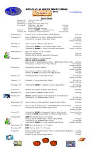 Microsoft Word - Oct 2014 HS Calendar (1).docx