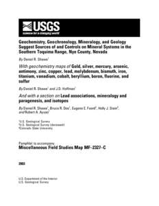 Transition metals / Crystallography / Economic geology / Gold / Mineral / Toquima Range / Mercury / Mount Jefferson / Tetrahedrite / Chemistry / Matter / Chemical elements