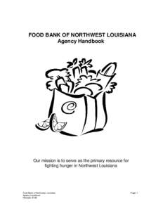 FOOD BANK OF NORTHWEST LOUISIANA