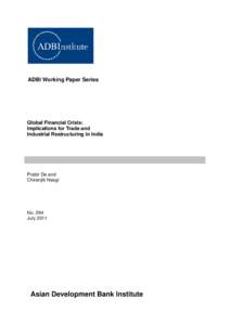 ADB Institute Discussion Paper No