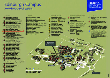 Edinburgh Campus www.hw.ac.uk/directions 		 SERVICES 