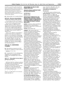 Federal Register / Vol. 68, No[removed]Thursday, May 22, [removed]Rules and Regulations provider in connection with your planning and/or scheduling an official conference or other group travel (as opposed to performing offic