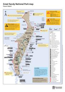 Australian National Heritage List / Fraser Island / Great Sandy National Park / Protected areas of Queensland / Rainbow Beach /  Queensland / States and territories of Australia / Queensland / Geography of Australia