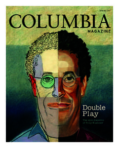 SP R I N G[removed]COLUMBIA MAGAZINE  Double