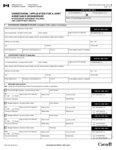 Citizenship and Immigration Canada PROTECTED WHEN COMPLETED - B  Citoyenneté et