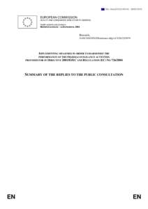 Ref. AresEUROPEAN COMMISSION HEALTH AND CONSUMERS DIRECTORATE-GENERAL Health systems and products Medicinal products – authorisations, EMA