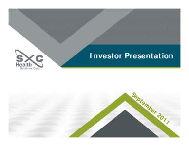 Microsoft PowerPoint - SXC Morgan Stanley presentation for print [Read-Only]