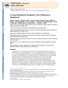 NIH Public Access Author Manuscript Mol Genet Metab. Author manuscript; available in PMC 2012 August 1. NIH-PA Author Manuscript