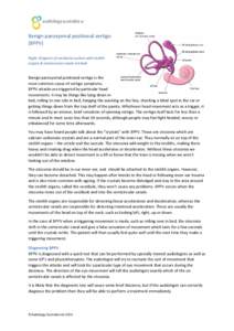 Microsoft Word - BPPV fact sheet - with clinic box