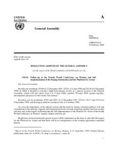 NGO Committee on the Status of Women /  New York / United Nations / United Nations Secretariat / UN Women