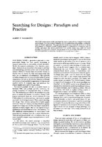 Engineering / Computer-aided design / Design engineering / Conceptual model / Representation theory / Academia / Mathematical model / 3D modeling / Logic programming / User interface / Duality / Science and technology
