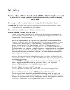 Education reform / 107th United States Congress / No Child Left Behind Act / English-language learner / Special education / Achievement gap in the United States / Common Core State Standards Initiative / Individualized Education Program / MSDE / Education / Education policy / Standards-based education