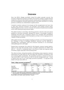 Economic Statement - July[removed]Overview