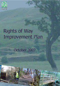 Rights of Way Improvement Plan