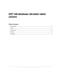 GET ddl/database/:db/table/:table/column