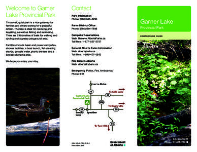 Smoky Lake County /  Alberta / Geography of Canada / Greenview No. 16 /  Alberta / Bonnyville No. 87 /  Alberta / Geography of Alberta / Alberta / Garner Lake Provincial Park