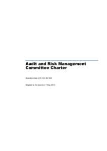 Risk / Internal audit / Audit / Generally Accepted Auditing Standards / External auditor / Internal control / Audit committee / Corporate governance / Chief audit executive / Auditing / Accountancy / Business