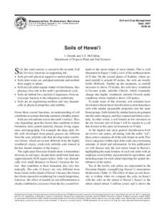 Soil and Crop Management Sept[removed]SCM-20 Soils of Hawai‘i J. Deenik and A.T. McClellan