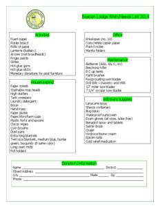 Microsoft Word - Beacon Lodge Wish List 2014.docx