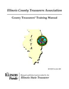 Illinois County Treasurers Association    County Treasurers’ Training Manual  I