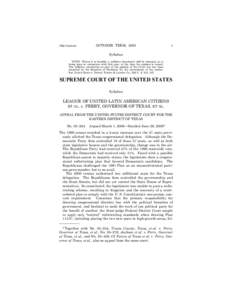League of United Latin American Citizens v. Perry, 05-204