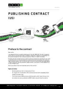 [removed]PUBLISHING CONTRACT (US)  Preface to the contract