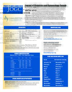 JOGC 2014_PrintPI:Working File[removed]:38 PM Page 1  PRINT PI RATE CARD 2014 JOGC