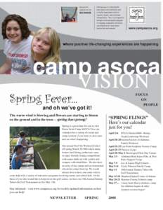 Camp ASCCA_spring08_ newsletter_BW.indd