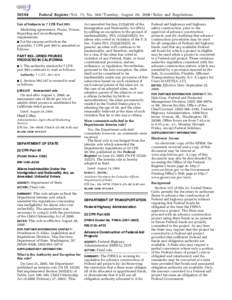 [removed]Federal Register / Vol. 73, No[removed]Tuesday, August 26, [removed]Rules and Regulations List of Subjects in 7 CFR Part 993 Marketing agreements, Plums, Prunes,