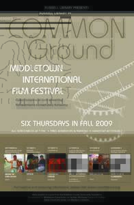 RUSSELL LIBRARY PRESENTS  COMMON Ground MIDDLETOWN INTERNATIONAL
