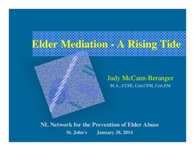 Microsoft PowerPoint - Jan 2014 NLNetwork for Prevention of Elder Abuse Tiffany Court