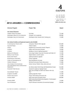 Microsoft Word[removed]Awards + Commissions