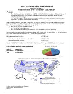 Adult Basic Education Grant Program Factsheet (MS Word)