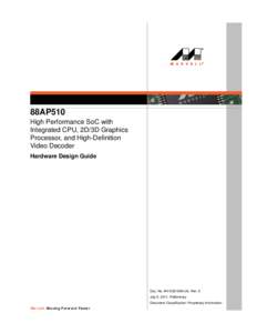 88AP510 Hardware Design Guide