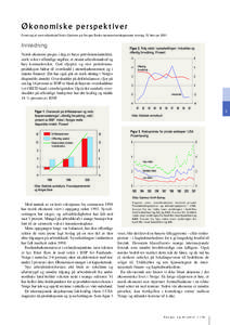 Økonomiske perspektiver - årstalen 2001