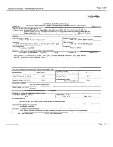 MSDS for #[removed]PIGMA MICRON PEN  Item Numbers: [removed]Page 1 of 8